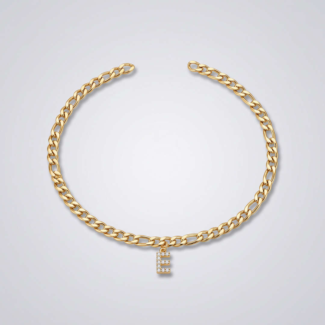 Personalised Initial Anklet