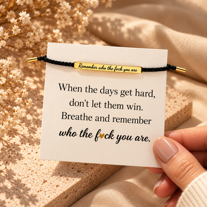 Don't Let The Hard Days Win Bracelet