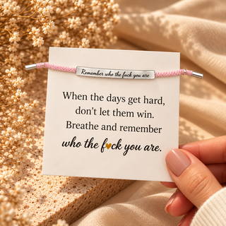 Don't Let The Hard Days Win Bracelet