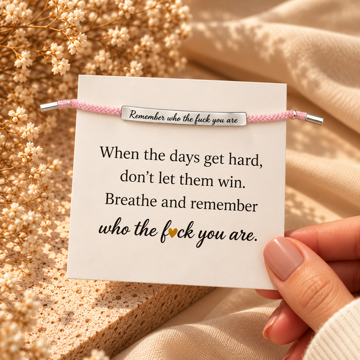 Don't Let The Hard Days Win Bracelet