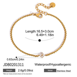 Petite Clover Bracelet – Single Clover style
