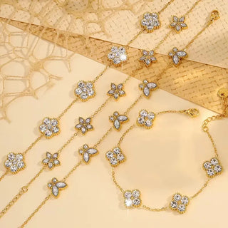 Jardin Charm Bracelet in gold