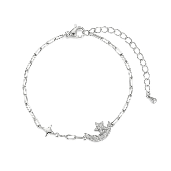 Céleste Moon & Star Bracelet