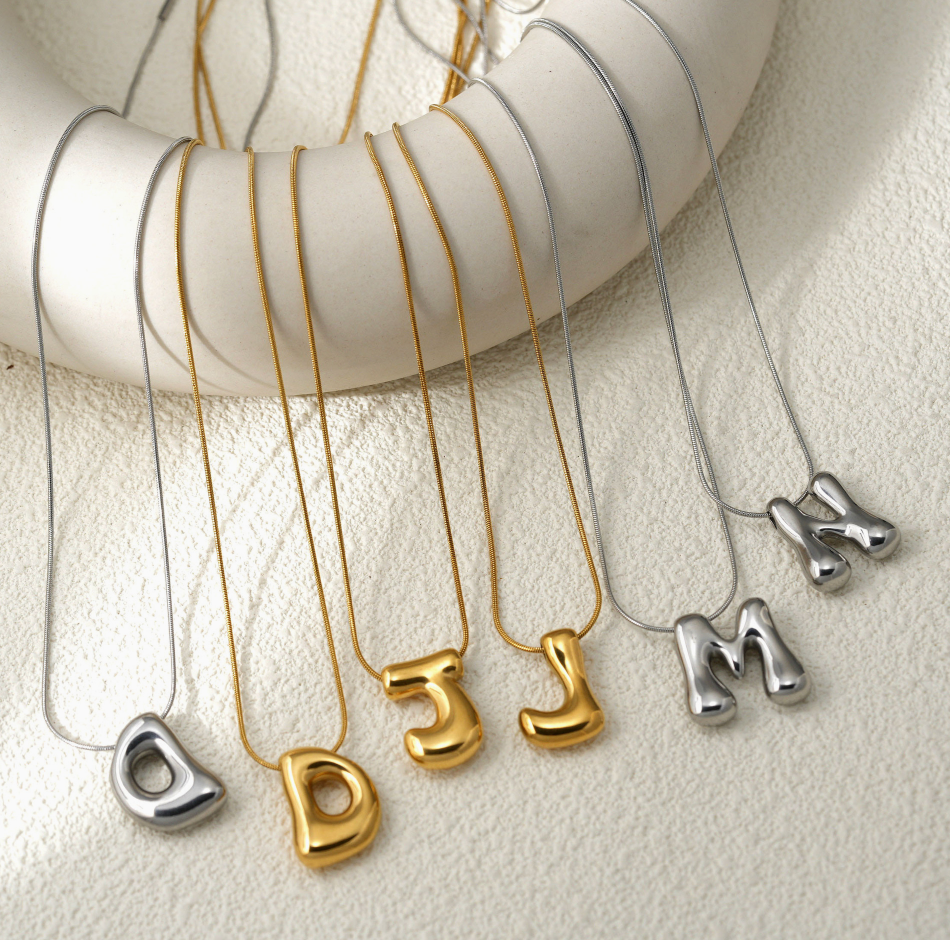 Bold Initial Necklace