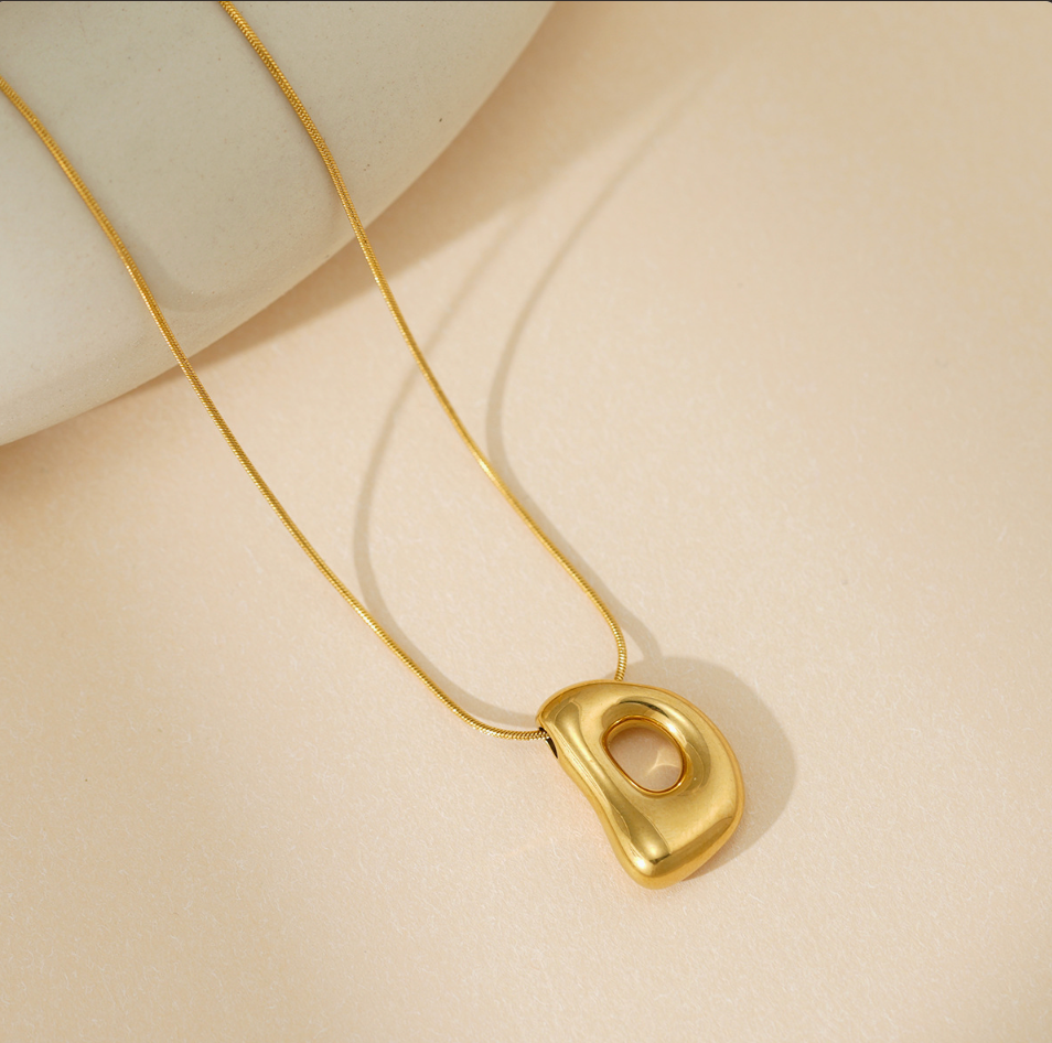 Bold Initial Necklace