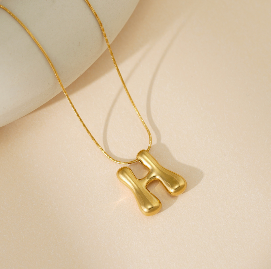 Bold Initial Necklace