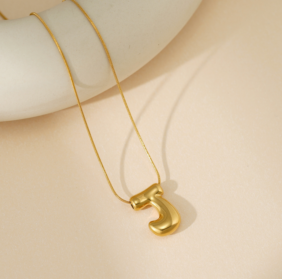 Bold Initial Necklace