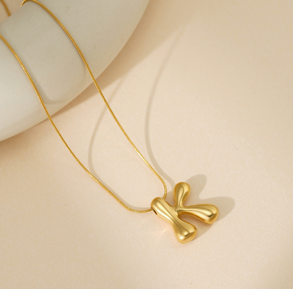 Bold Initial Necklace