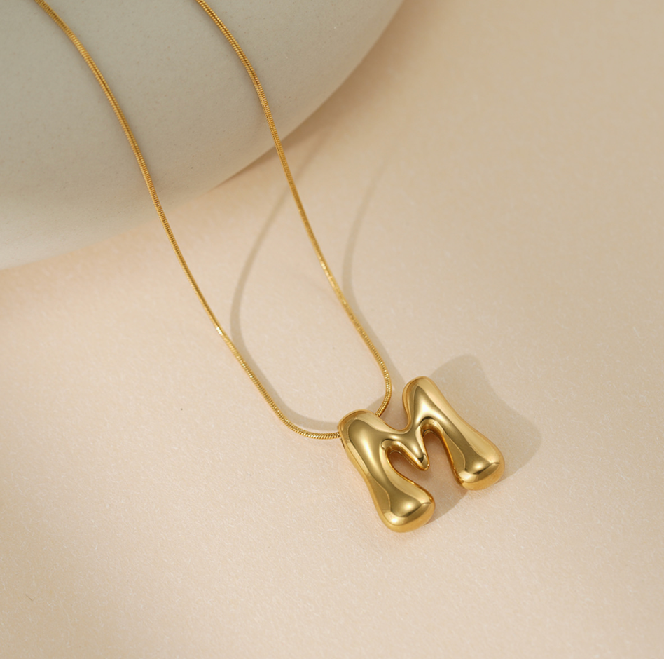 Bold Initial Necklace