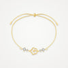 Blanche Clover Bracelet