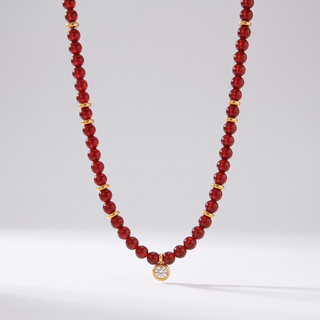 Red Bead Necklace